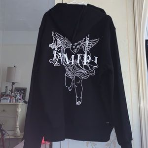 Mens Amiri cherub hoodie size Large